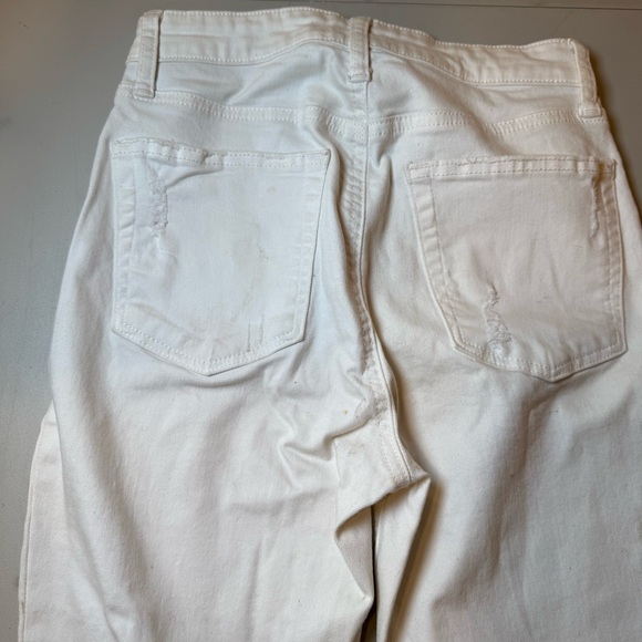Lucky Brand High Rise White Bridgette Skinny Jeans - Picture 5 of 5